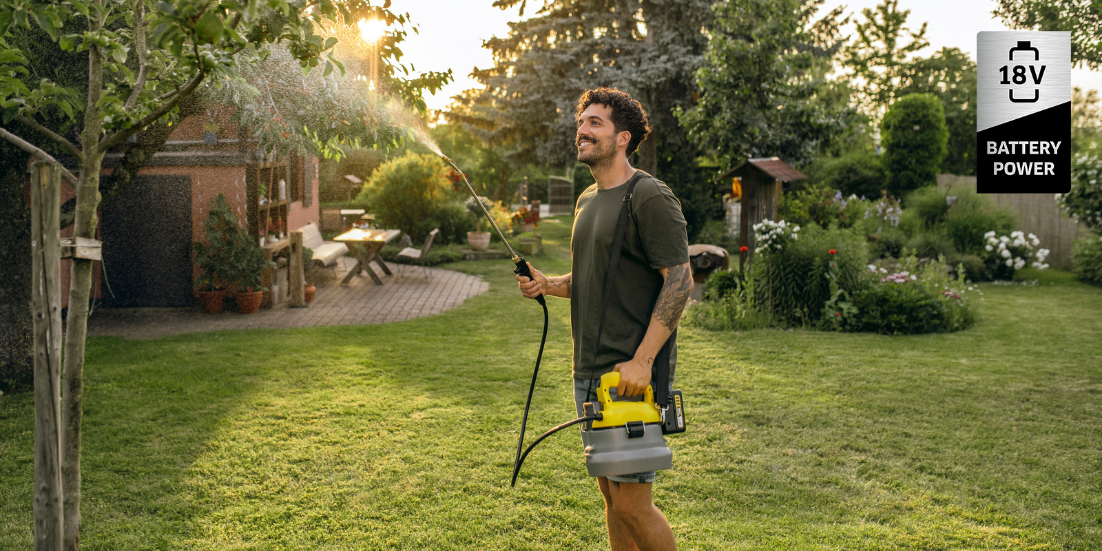 Akku-Drucksprüher