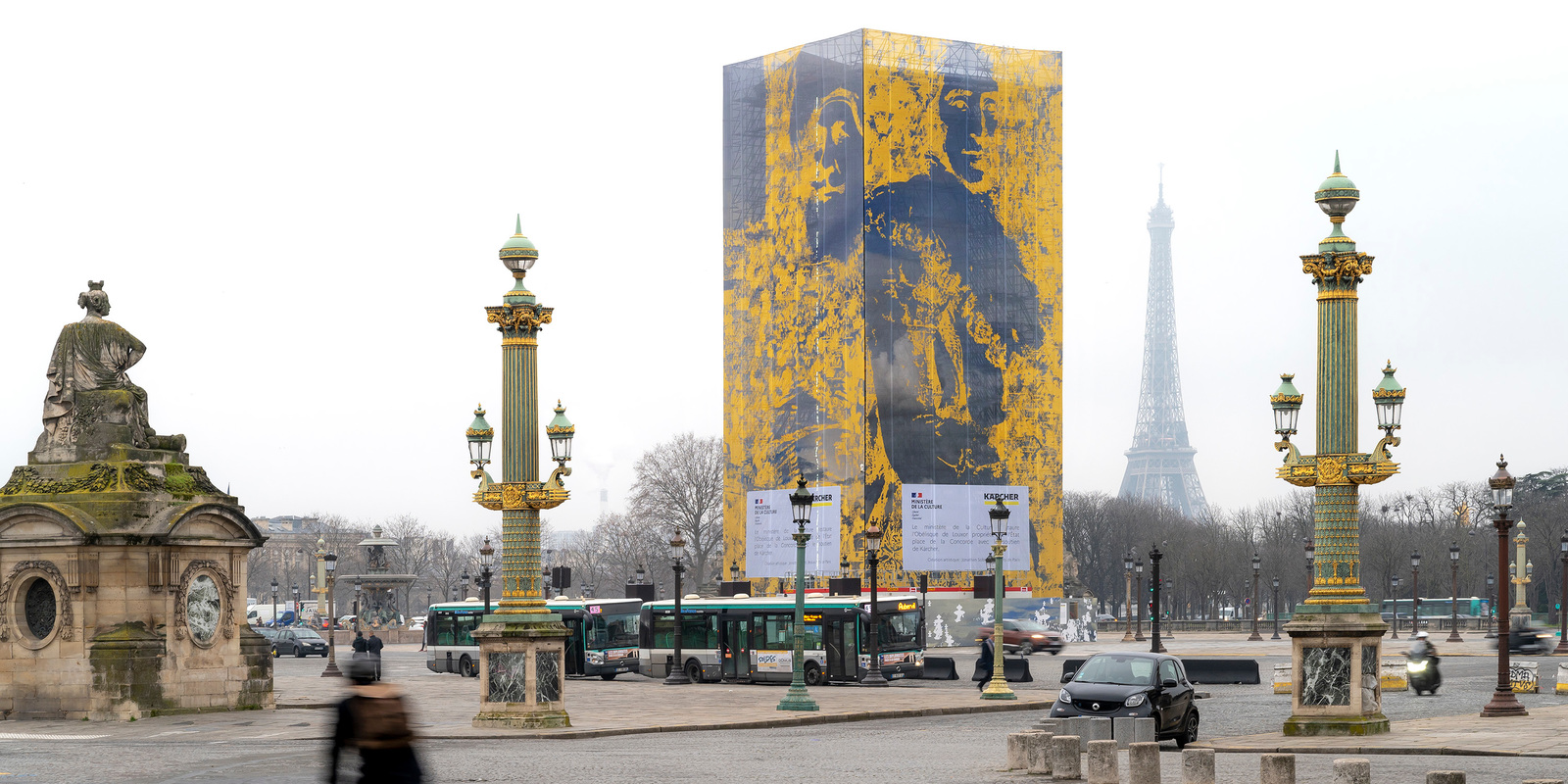 Restoration Obelisk Paris by Kärcher Restoration Obelisk Paris by Kärcher