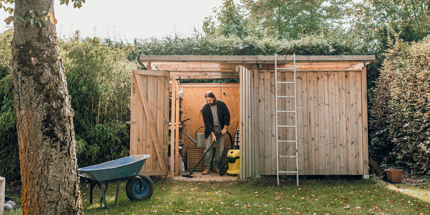 Garten winterfest machen