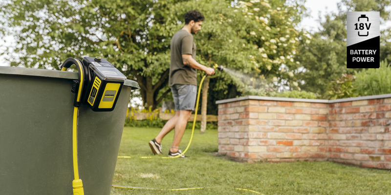 Pompe vide-fût sans fil