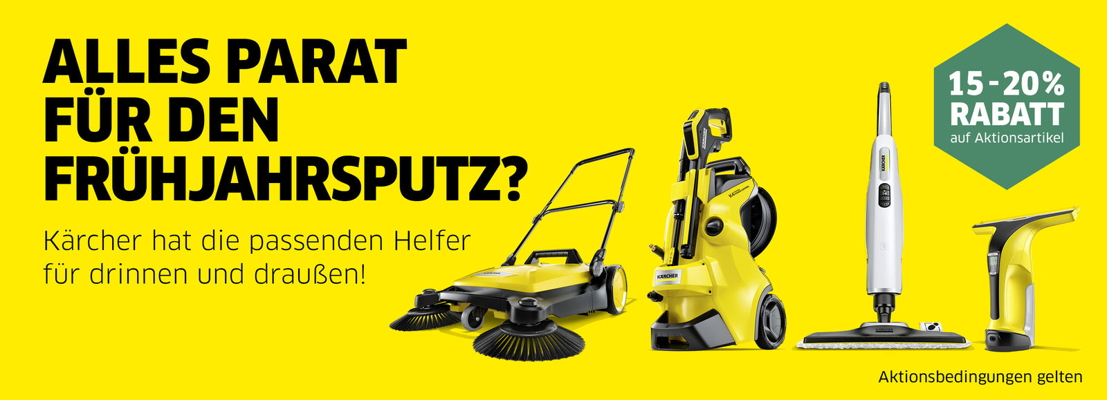 Karcher Frühjahrsputz