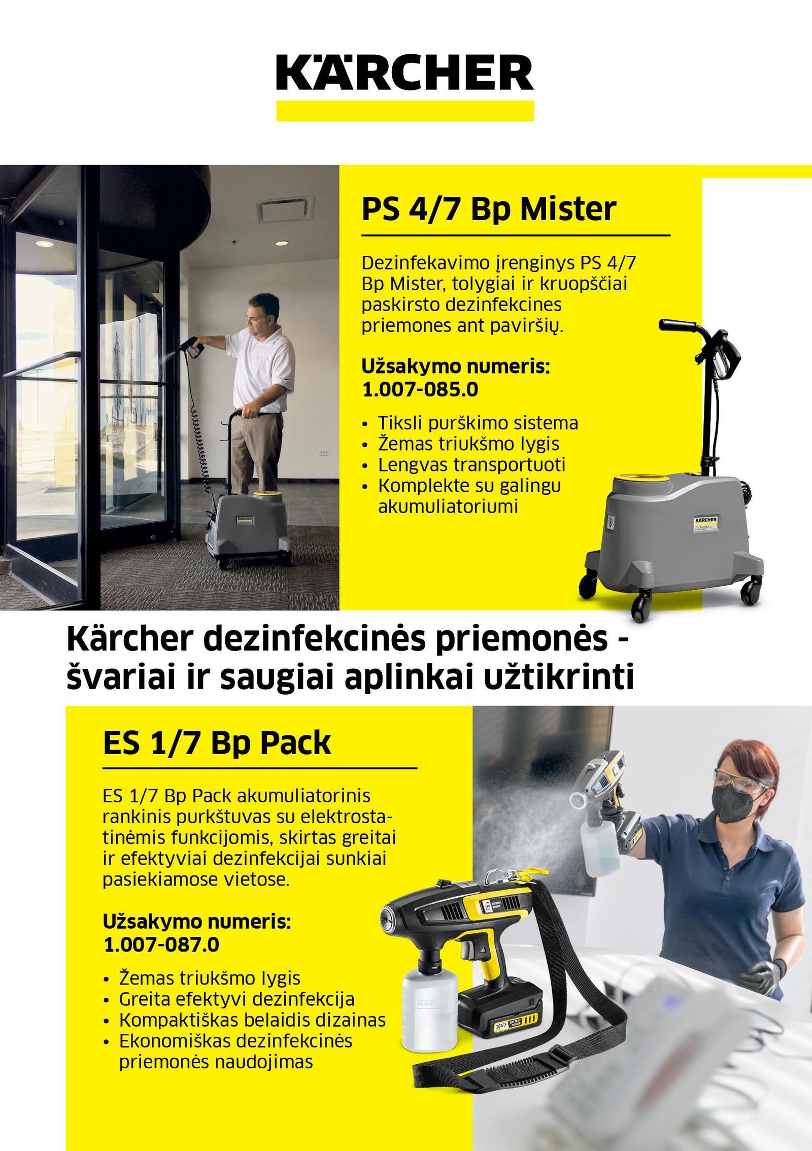 EFEKTYVŪS DEZINFEKCIJOS IR HIGIENOS SPRENDIMAI