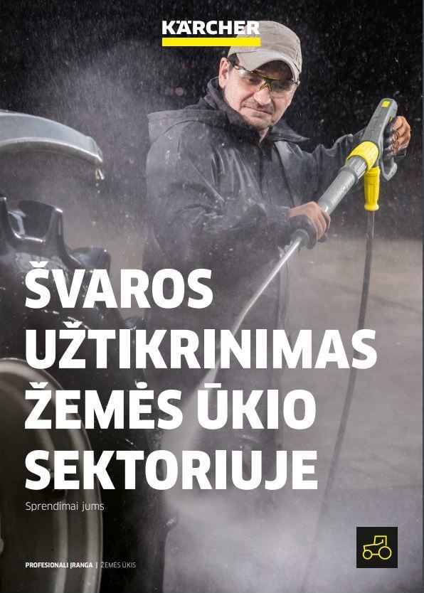 Švaros užtikrinimas žemės ūkio sektoriuje