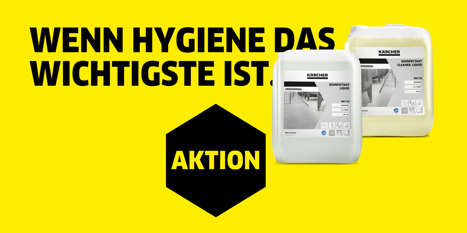 Aktion Reinigungsmittel 732 und 735 Aktion Reinigungsmittel 732 und 735