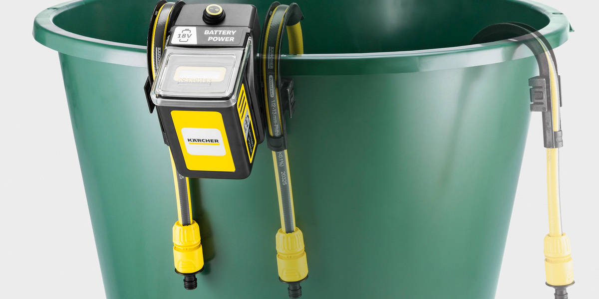 Kärcher: Barrel Pump - Variable hose position Kärcher: Barrel Pump - Variable hose position