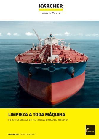 Limpieza en buques mercantes