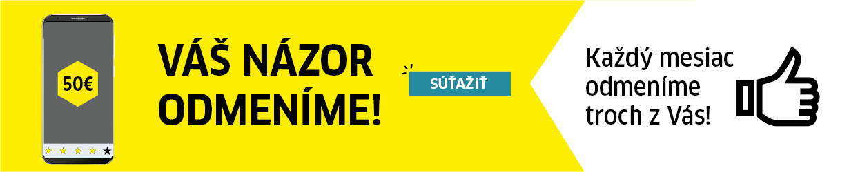 Váš názor odmeníme !
