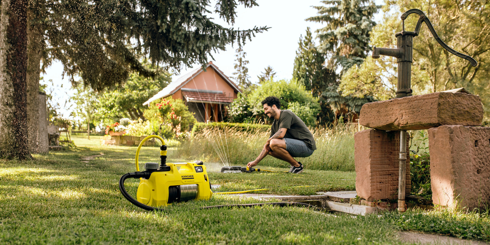 Conseils de Kärcher: Arroser le jardin