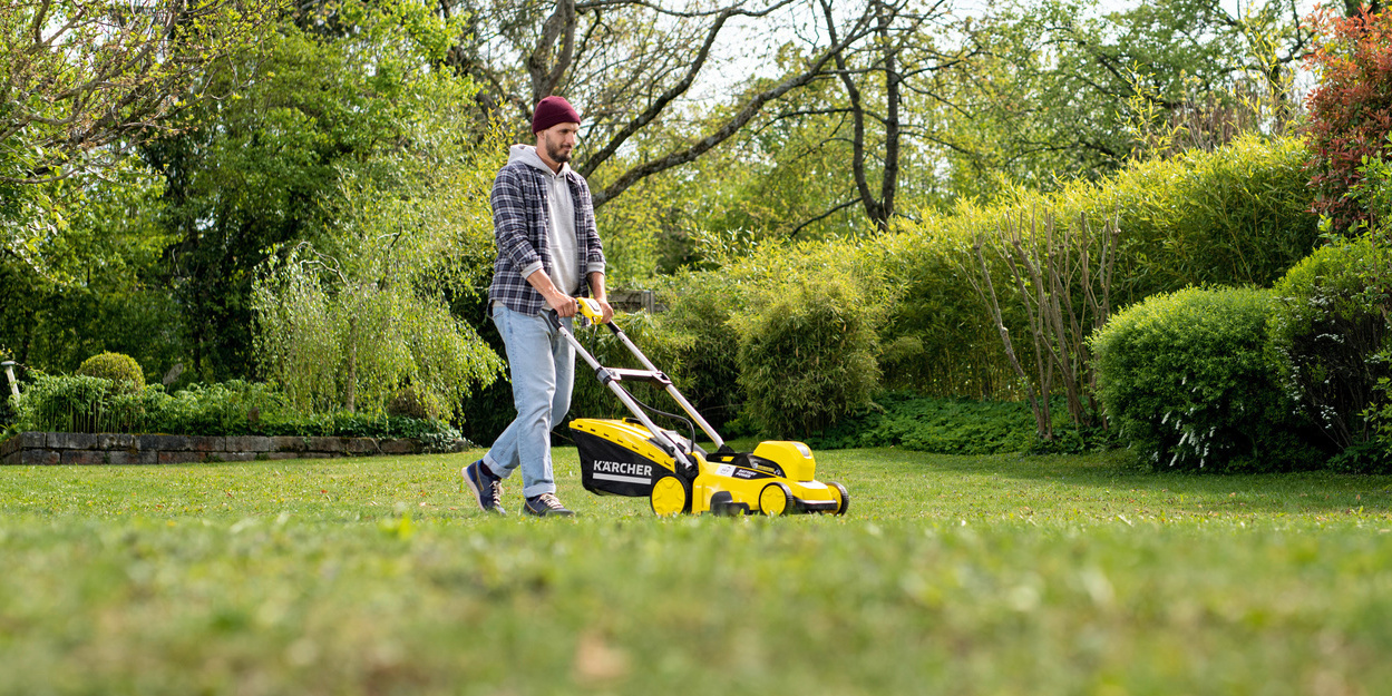 Kärcher Tipps zum Rasenmähen
