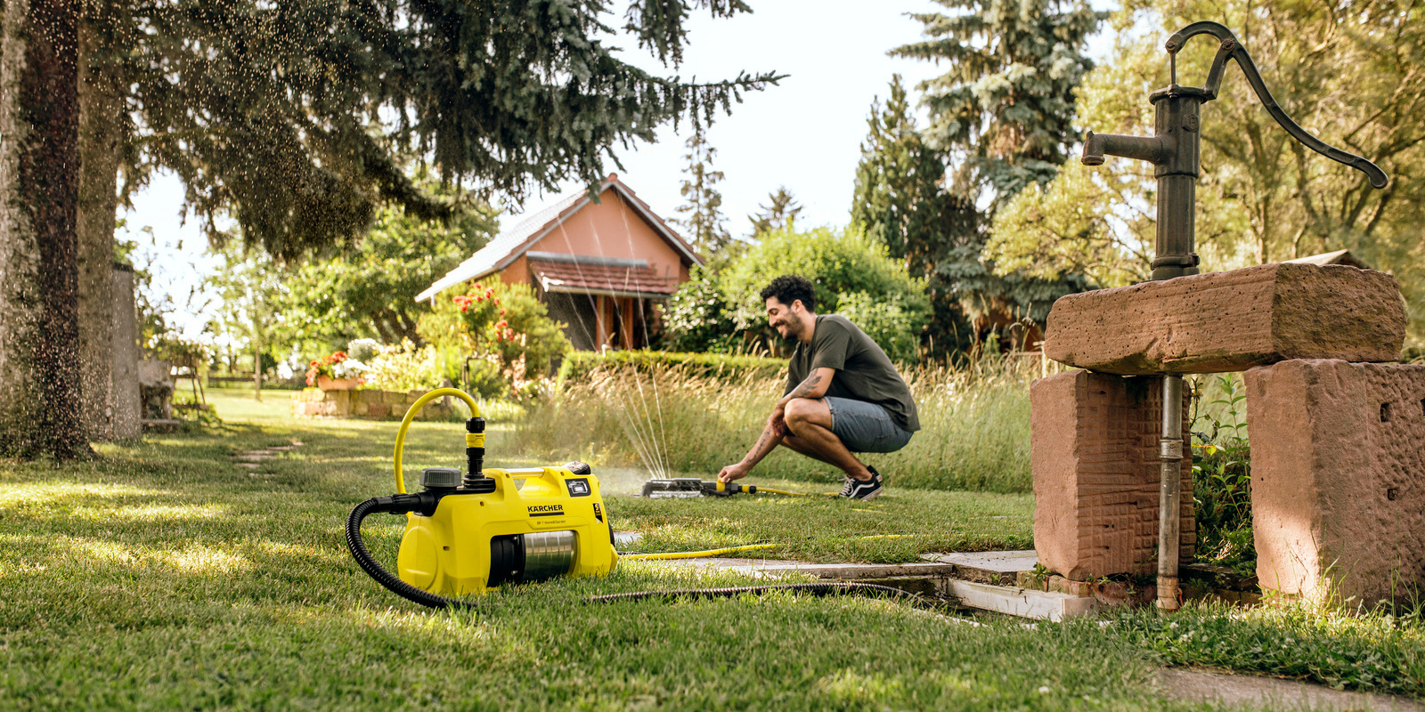Conseils de Kärcher: Arroser le jardin