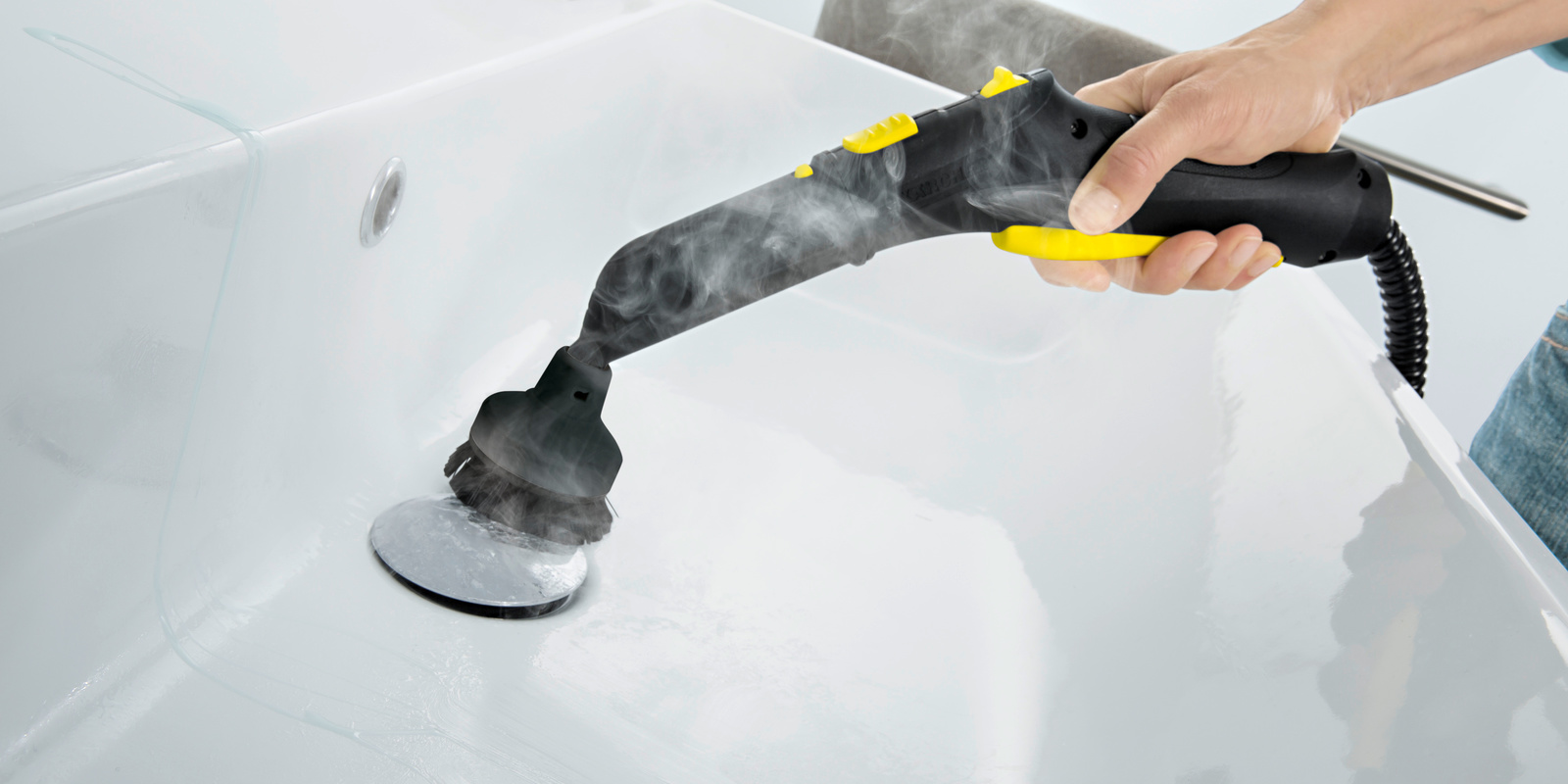 Abfluss reinigen ohne Chemie mit Kärcher Tipps