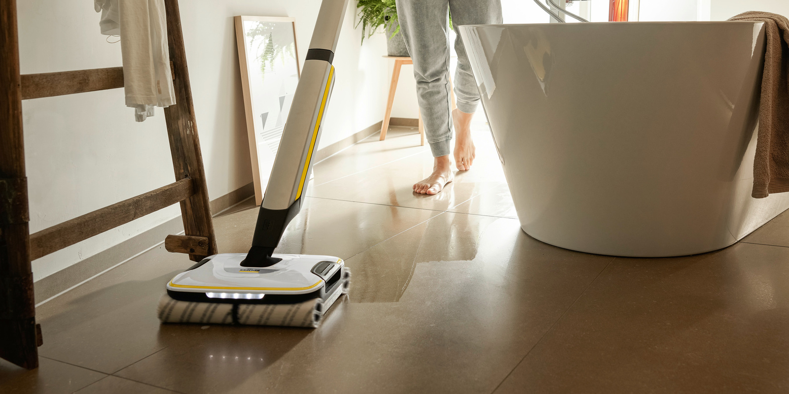 Nettoyage du carrelage avec les conseils Kärcher