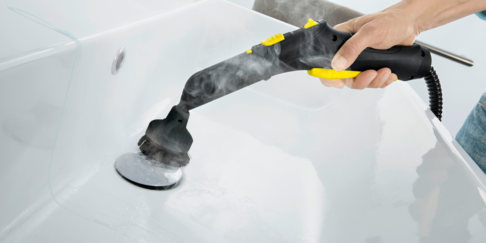 Abfluss reinigen ohne Chemie mit Kärcher Tipps