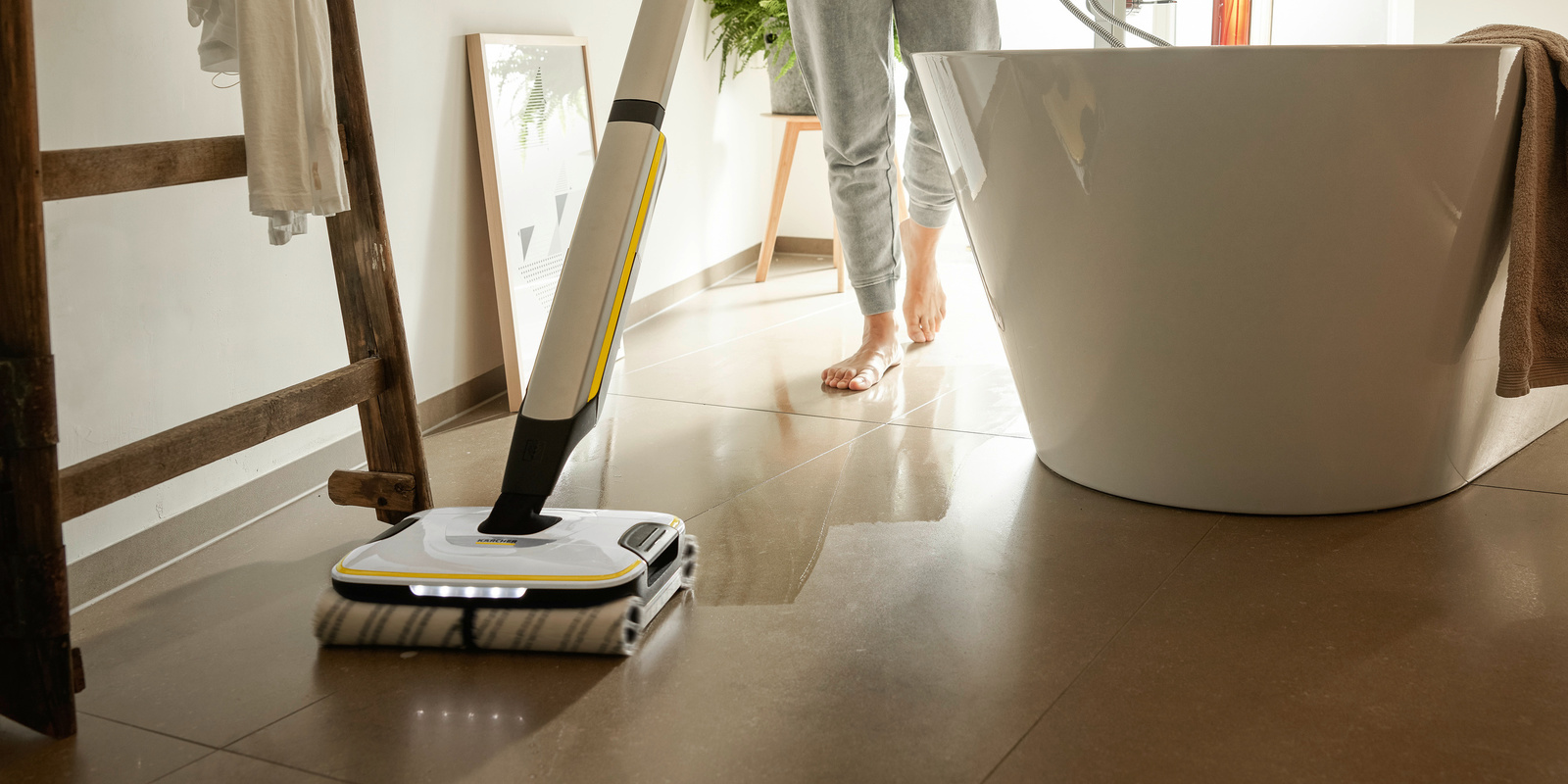 Nettoyage du carrelage avec les conseils Kärcher