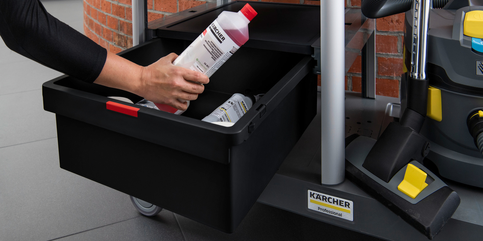 Plus de durabilité grâce au Kärcher FlexoMate Plus de durabilité grâce au Kärcher FlexoMate