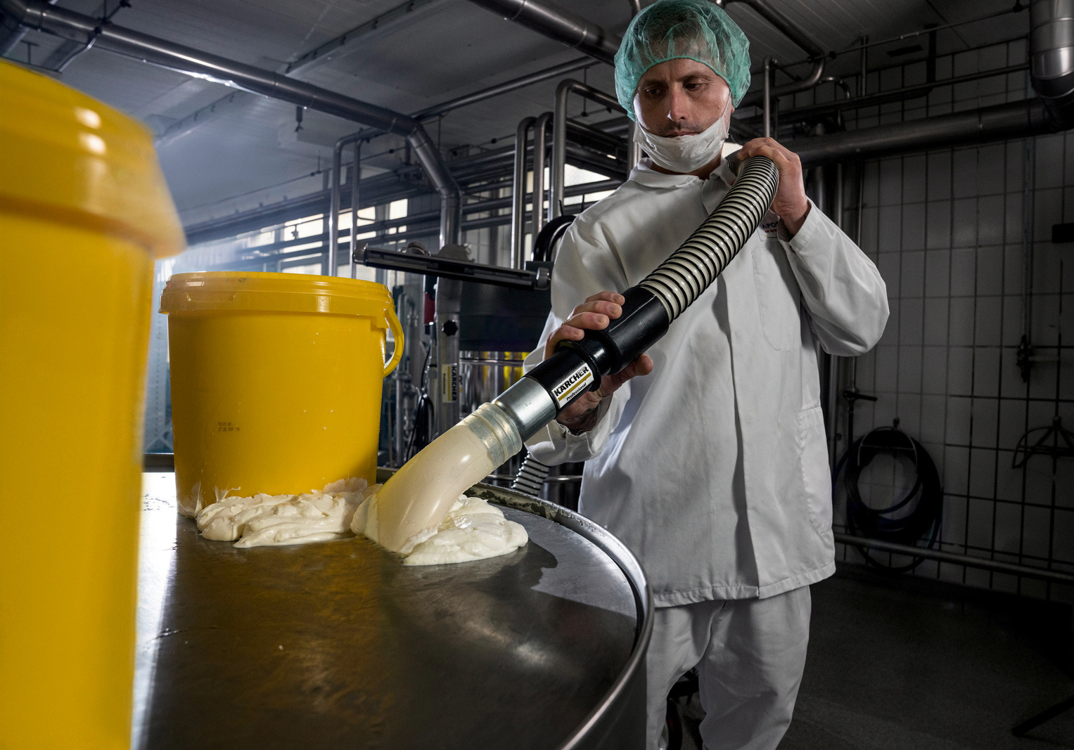 Aspirateurs industriels Kärcher dans l'industrie agroalimentaire