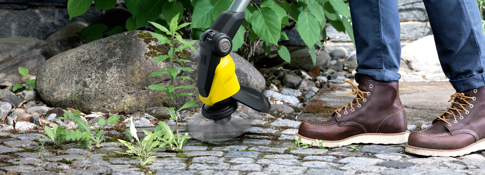 Unkrautentfernen super einfach mit Kärcher