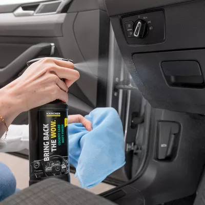 Nettoyage complet de l'intérieur de la voiture: Un habitacle frais