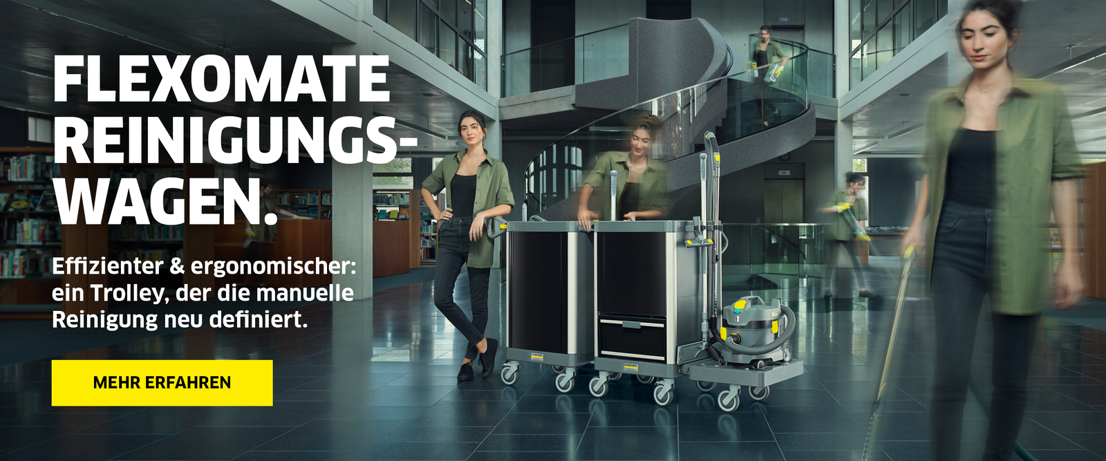 FlexoMate Reinigungswagen