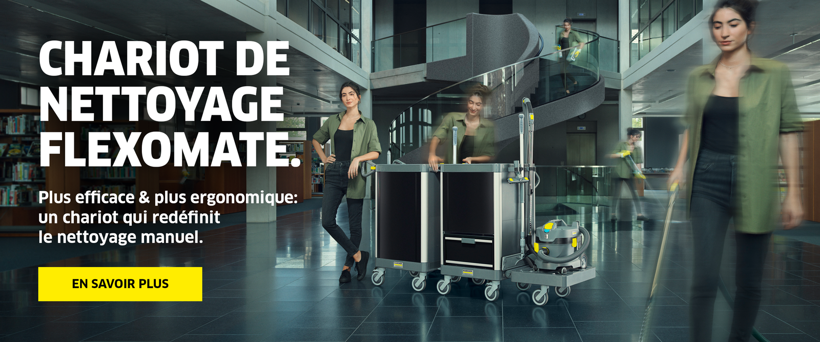 Chariot de nettoyage FlexoMate