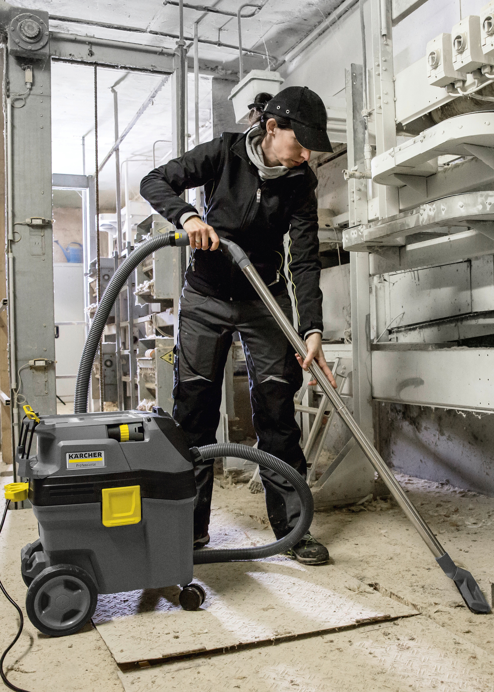 Pulizia efficiente dei pollai