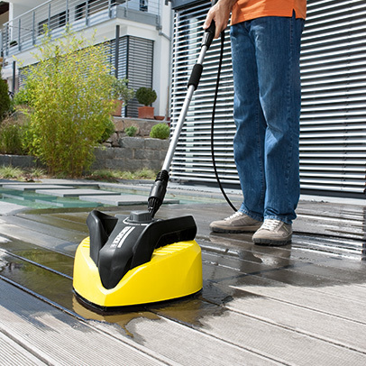 Terrace Cleaning Terrace Cleaning using Karcher Pressure Washer