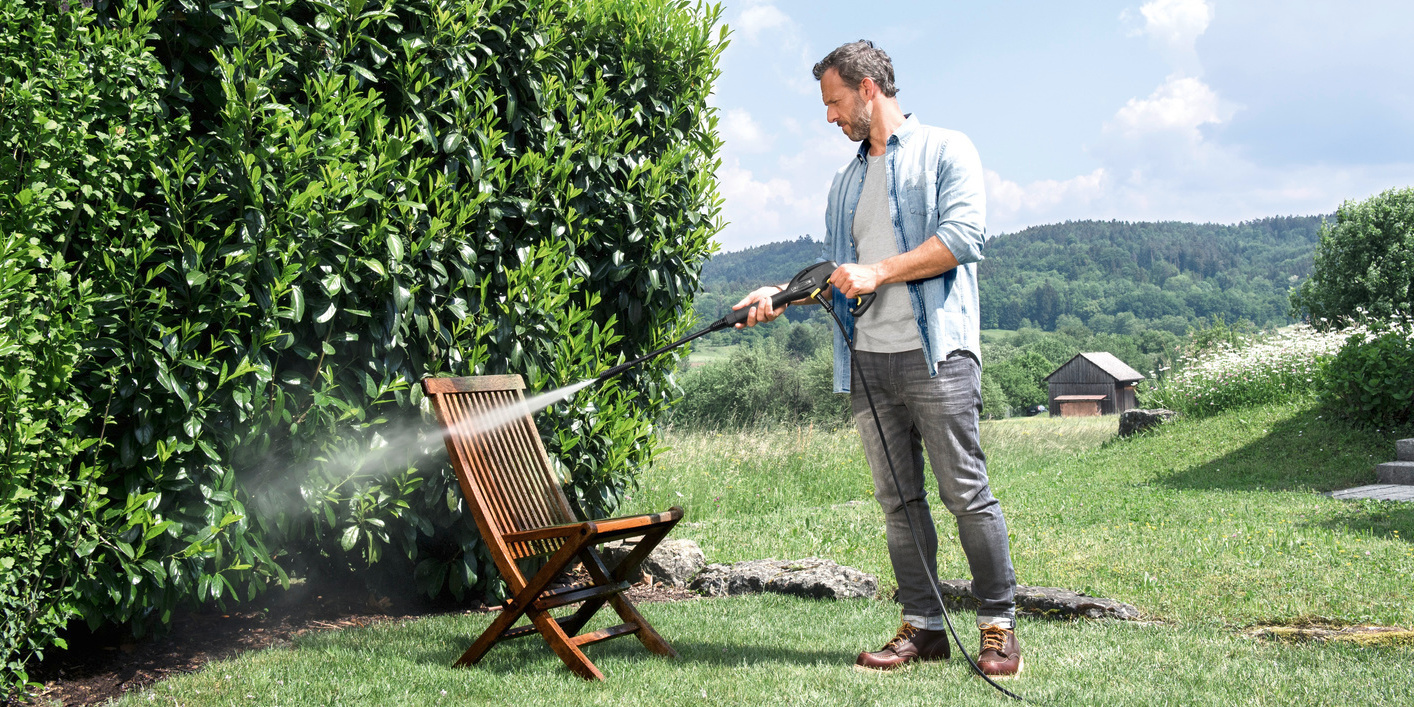 Gartenmöbel reinigen Kärcher Tipps: Gartenmöbel reinigen