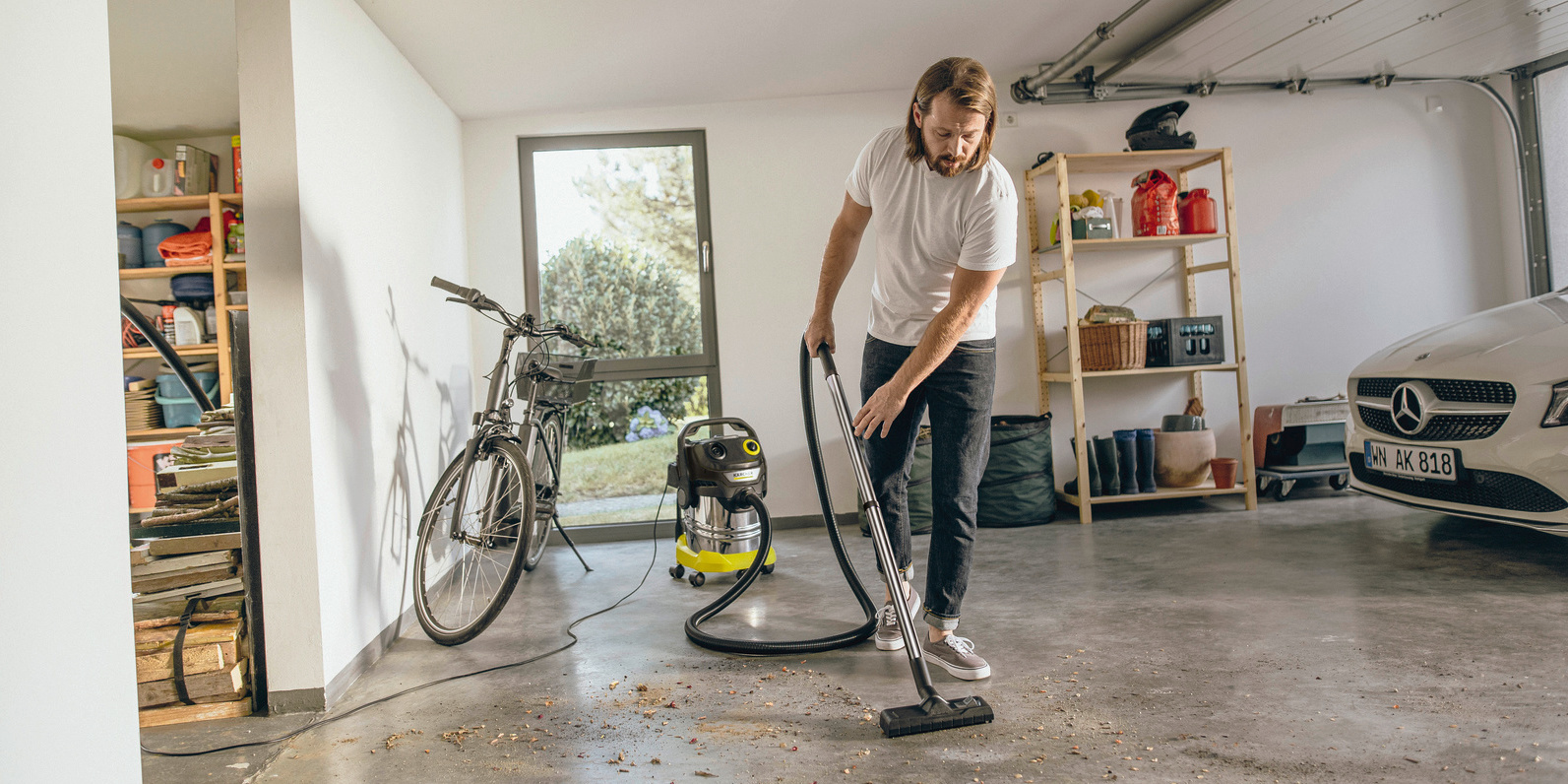 Kärcher Tipps: Garage reinigen