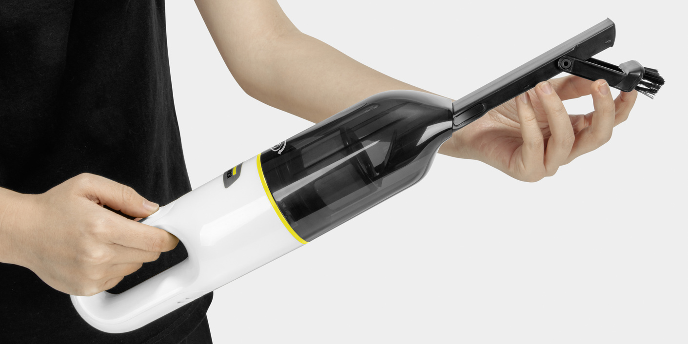 Tích hợp đầu hút khe với đầu lông bàn chải