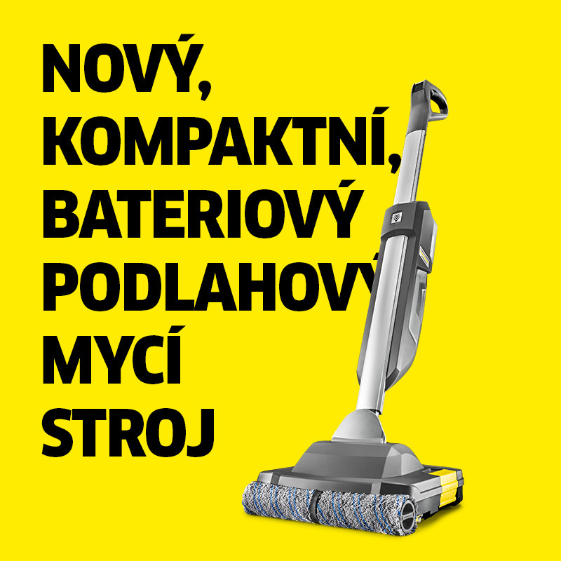 Nový AKU podlahový mycí stroj BR 30/1 C Bp