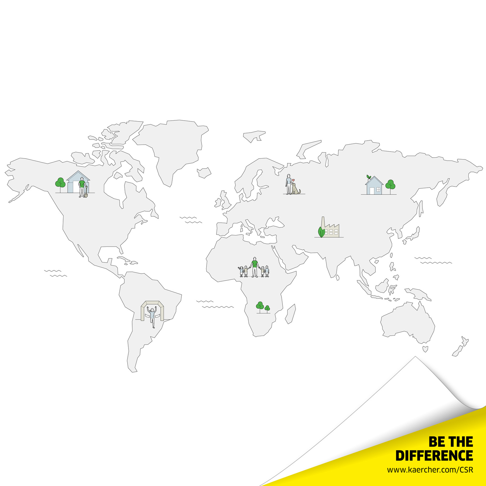 Gesellschaftliches Engagement weltweit Gesellschaftliches投入使用