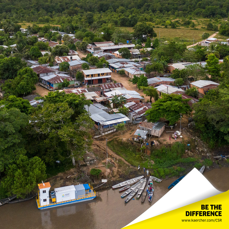 Grünfilteranlage in Bocas del Carare boca del Carare Grunfilteranlage