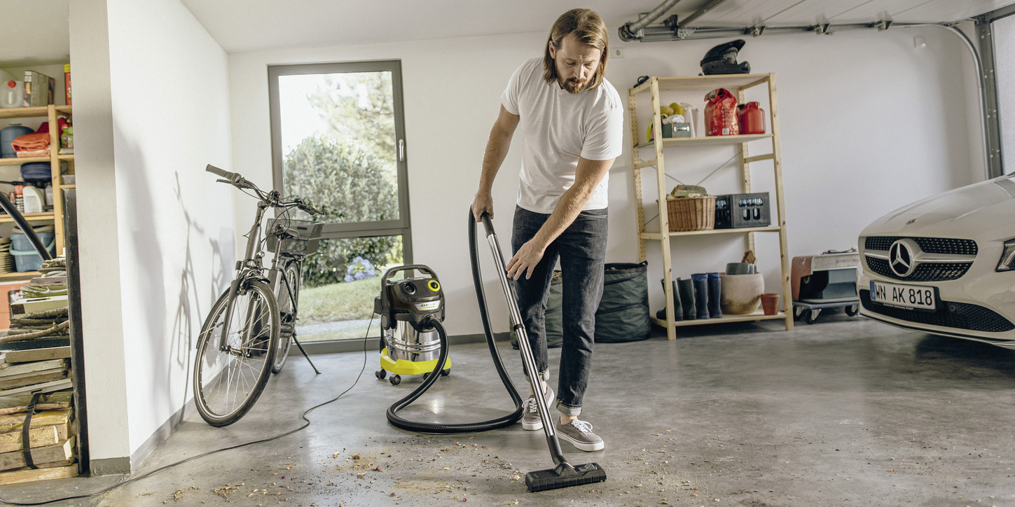 Как выбрать пылесос для гаража и мастерской?