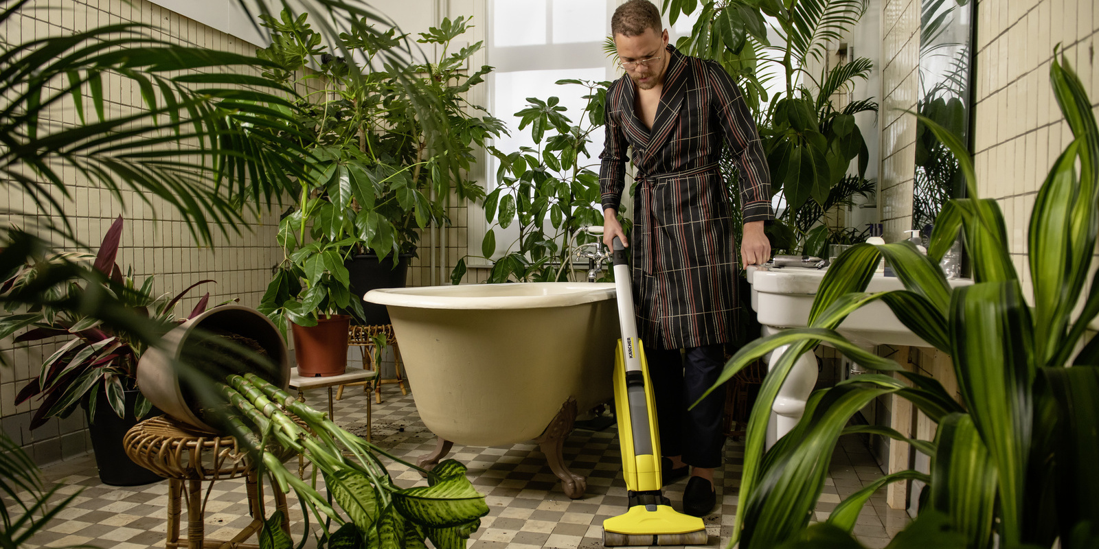 Consejos de Kärcher para limpiar las baldosas