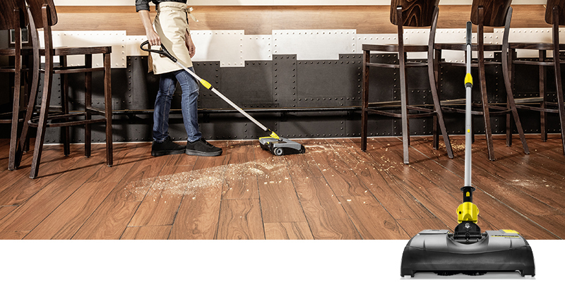 Koště s bateriovým pohonem