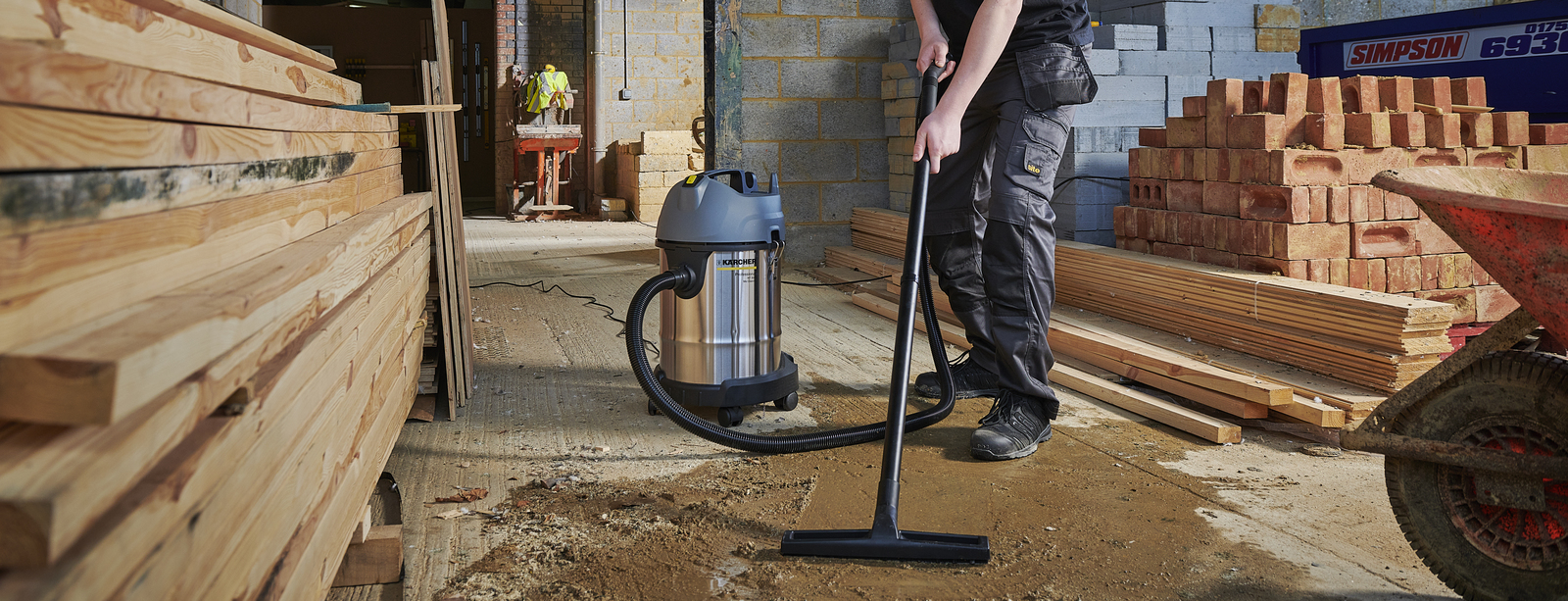Karcher Professional Wet and Dry Vacuum Cleaner Classic Karcher Professional Wet and Dry Vacuum Cleaner Classic