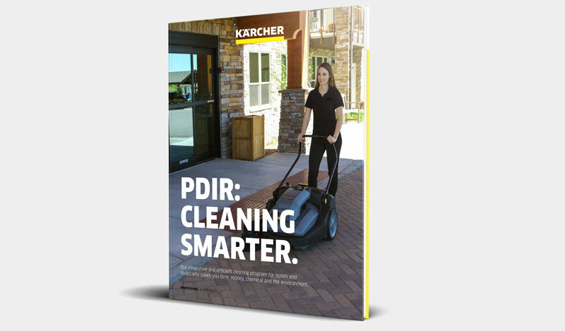 Kärcher Ranger and PDIR+™ Booklet cover PDIR+™: Cleaning Smarter
