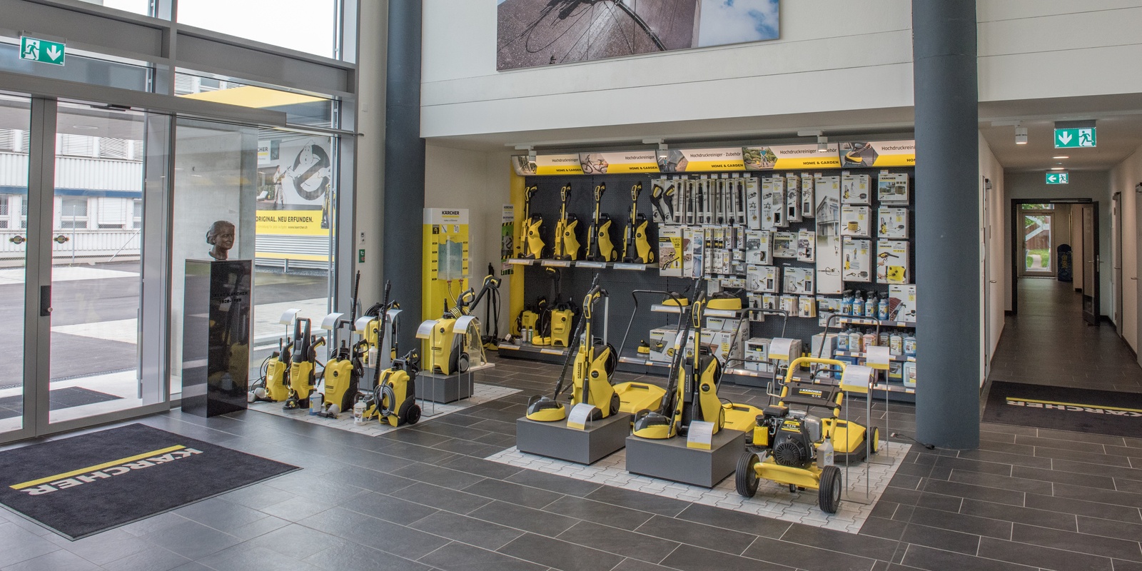 Kärcher Center Zürich Démonstration de produit