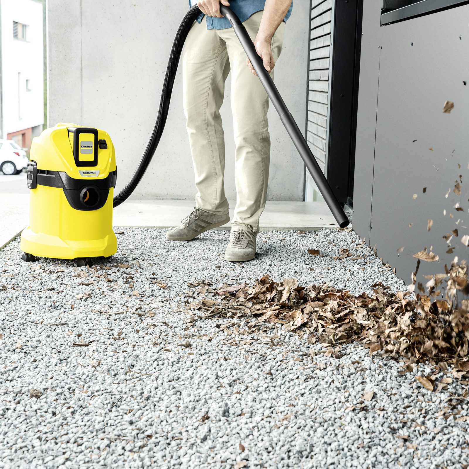 Blower function for places that are difficult to access Blower function for places that are difficult to access