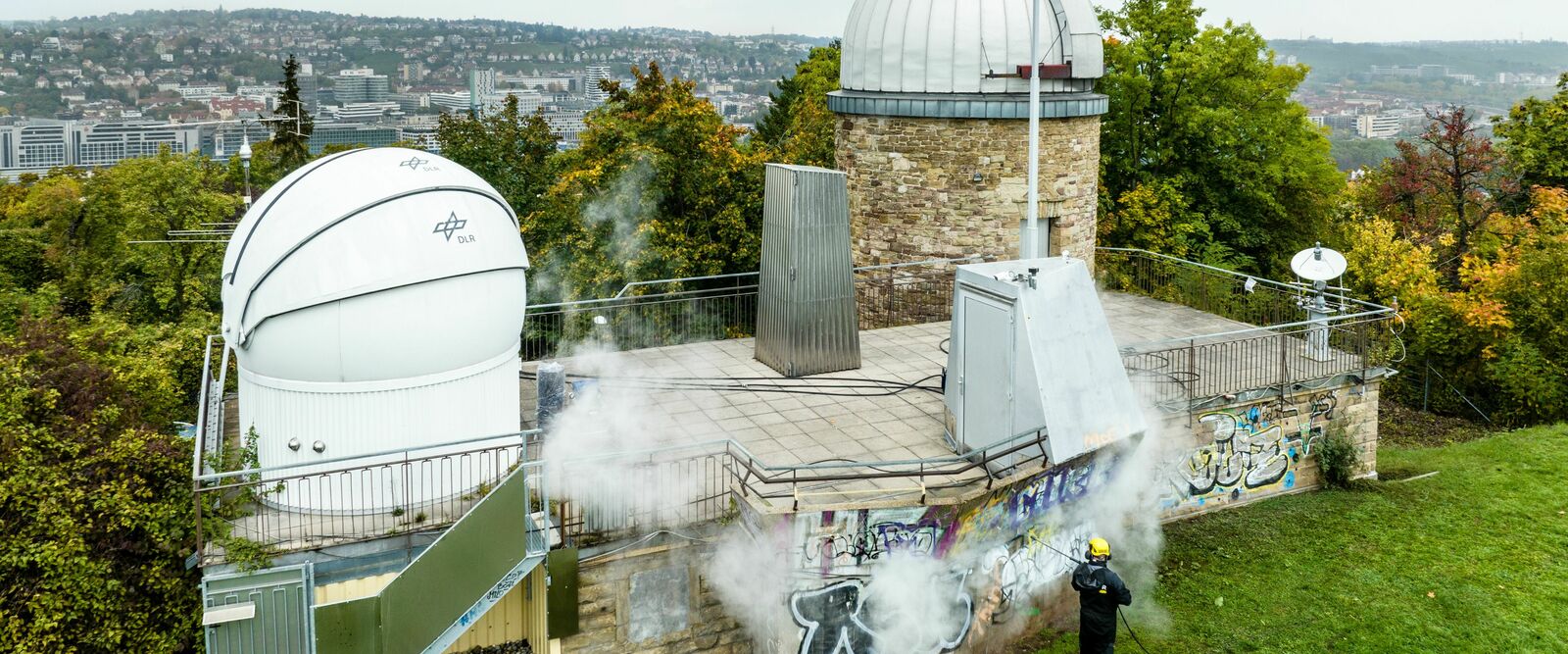 Reinigung der Sternwarte Stuttgart Reinigung der Sternwarte Stuttgart
