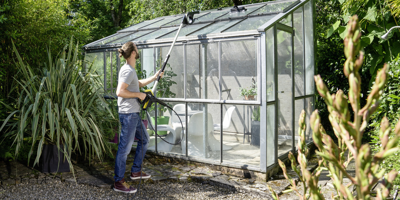 Wintergarten reinigen