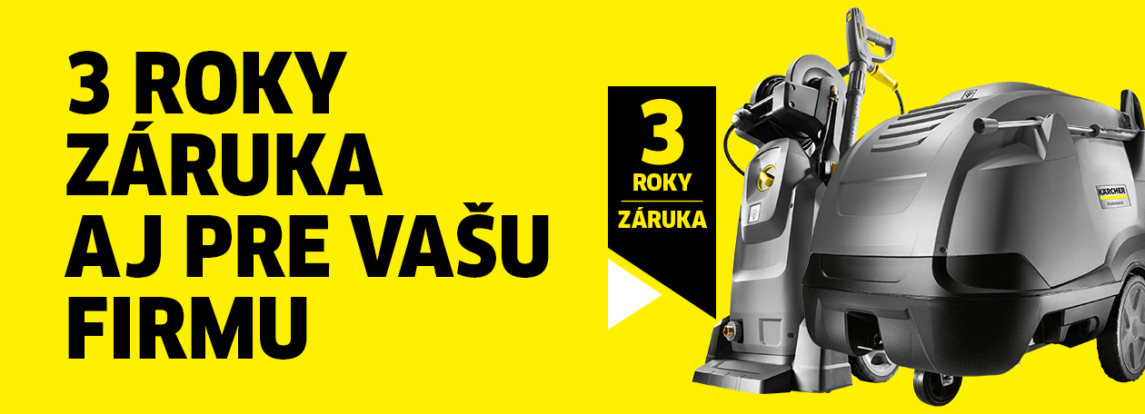 Predĺžená záruka na 3 roky Predĺžená záruka na 3 roky
