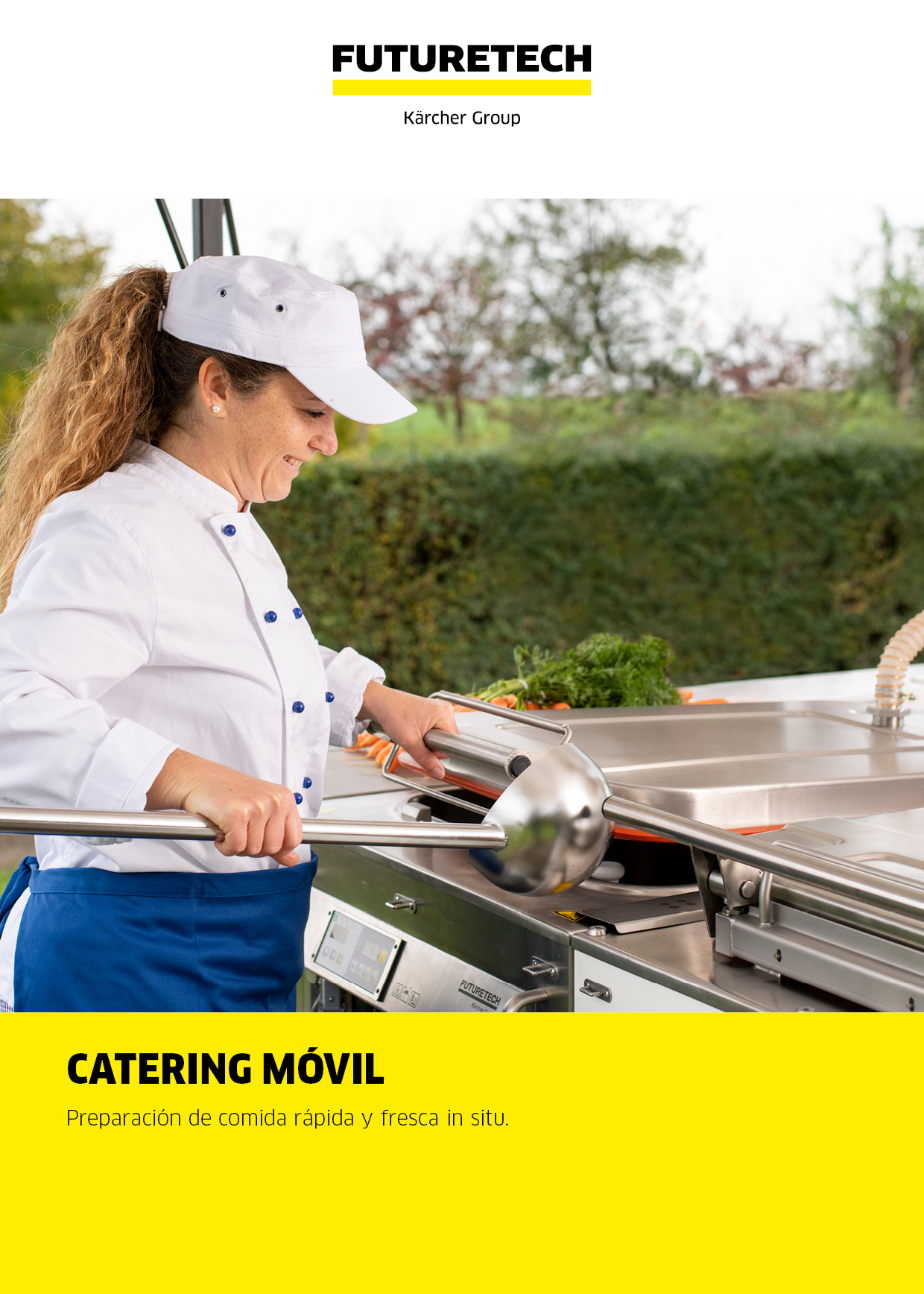 Folleto catering movil