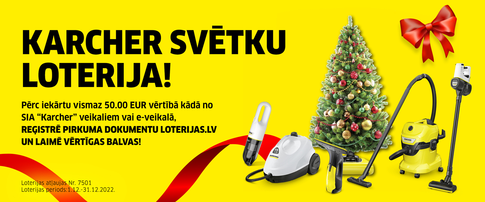 Karcher svētku loterija Karcher svētku loterija