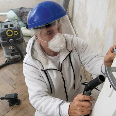 Protection contre la poussière des chantiers professionnels