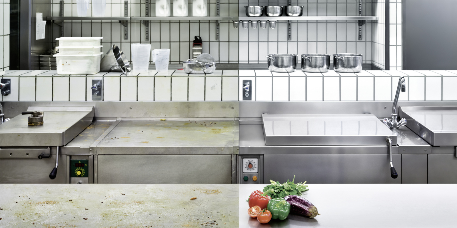 Reinigung von Großküchen