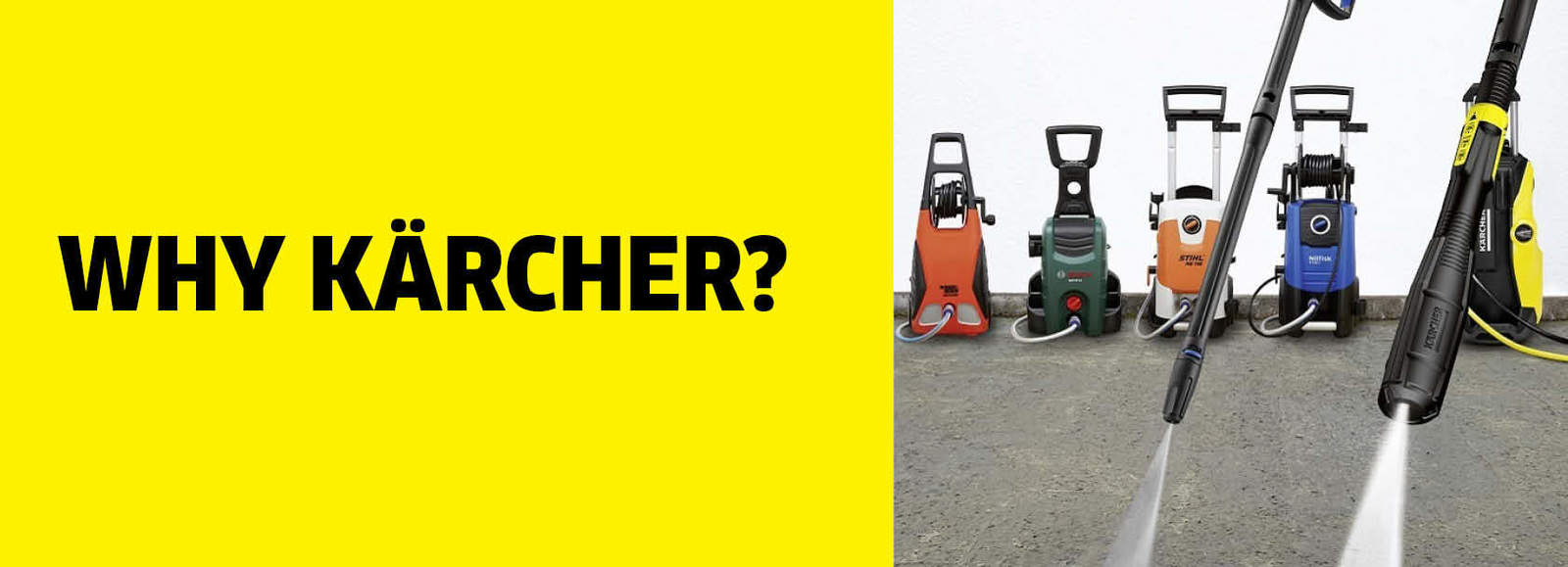 Why Karcher Why Karcher