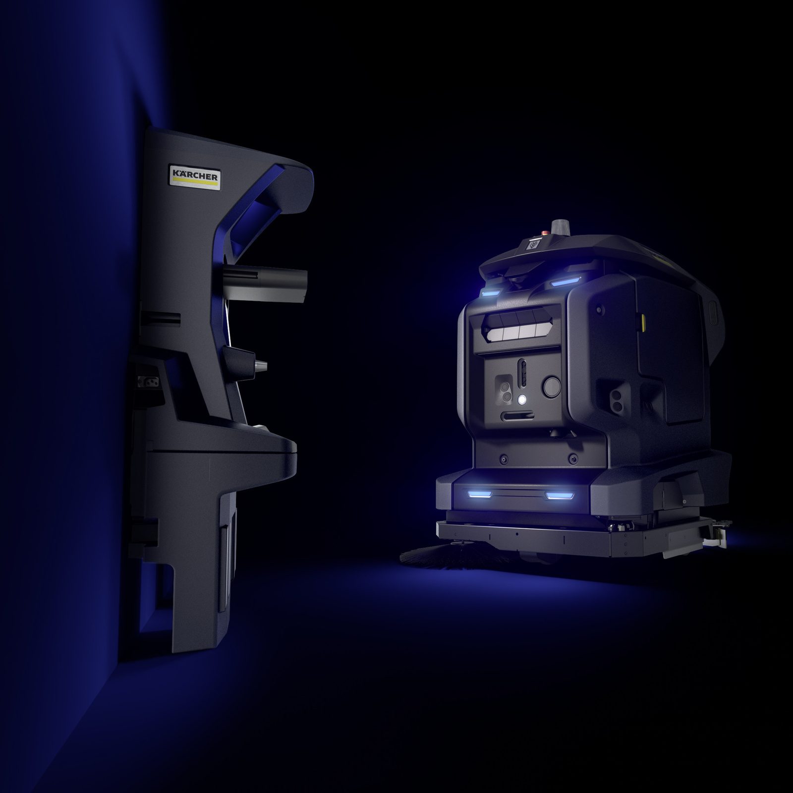 Vollautonome Scheuersaugmaschine KIRA B 50 Vollautonome Scheuersaugmaschine基拉50 B