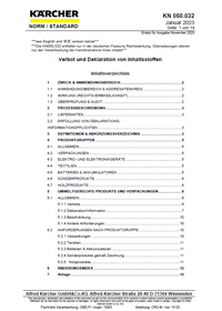 KN 050.032 - Verbot und Deklaration von Inhaltsstoffen KN 050.032 - Verbot und Deklaration von Inhaltsstoffen