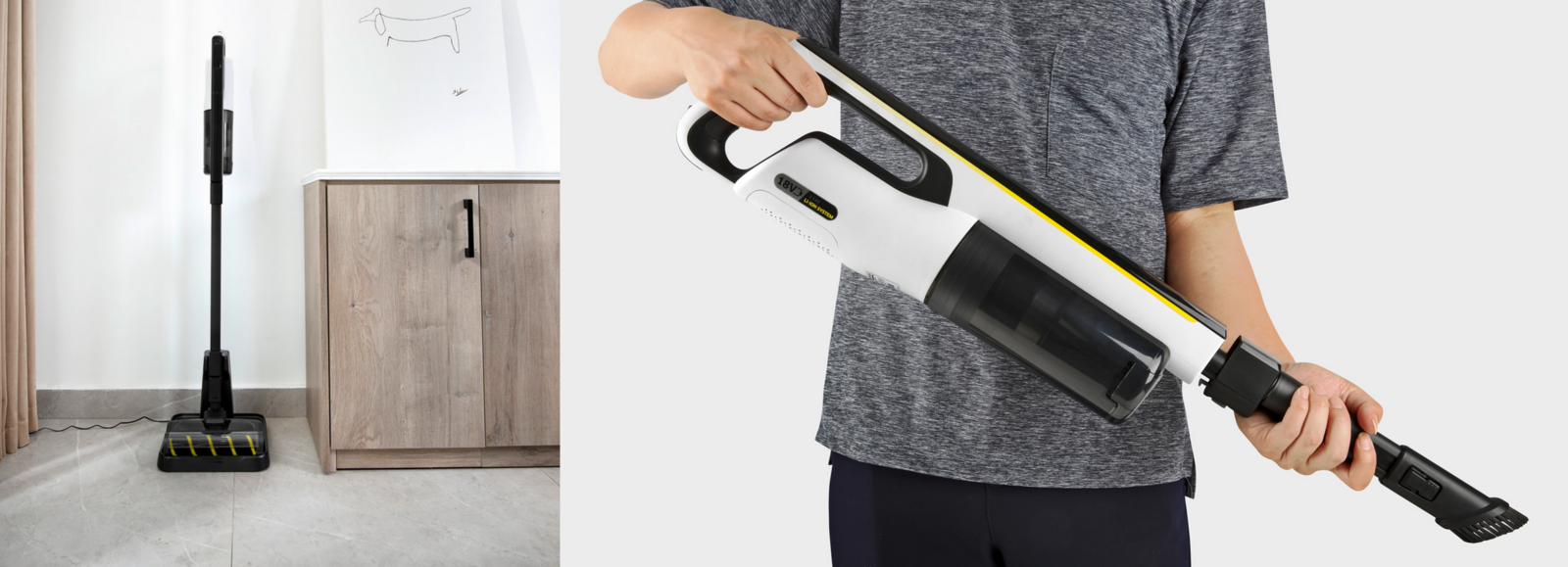 Máy hút bụi Kärcher thường được trang bị bộ lọc HEPA